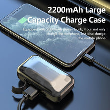 Load image into Gallery viewer, Bluetooth V5.0 Earphones Wireless Headphones With Microphone Sports Waterproof Headsets 2200mAh Charging Box For Android
