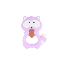 Load image into Gallery viewer, Food Grade Silicone Teethers Animal Fox Koala  Teether  Baby Silicone Chew Charms Kids Teething Gift Toddler Toys
