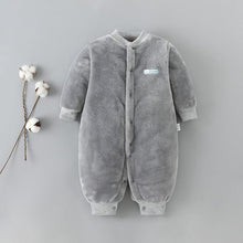 Load image into Gallery viewer, Baby Clothing Boys And Girls Rompers Coral Cute Infant Overall Toddler Jumpsuit Baby Romper For Winter
