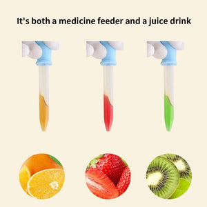 6/10 Pcs Baby Dropper Medicine Feeder Child Medicine Device Silicone Pipette Liquid Food Dropper Infant Utensils Color Random