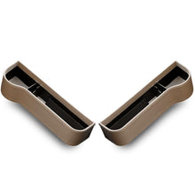 Load image into Gallery viewer, Multifunctional Car Seat Gap Storage Box Cup PU Leather Pocket Catcher Organizer Phone Bottle Cups Holder Car Accessories
