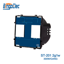 Load image into Gallery viewer, Bingoelec EU Wall Socket with 2 Way Light Touch Switch DIY Home Improvement
