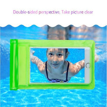 Load image into Gallery viewer, Universal Waterproof Case For iPhone X XS MAX 8 7 Cover Pouch Bag Cases Water proof Phone Case Phone Pouch for Underwater Pictures and Video Recording Waterproof Phone Compatible with iPhone
