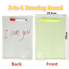 Load image into Gallery viewer, Educational Toy Drawing Board Tablet Graffiti 1pc A4 A3 Led Luminous Magic Raw With Light-fun
