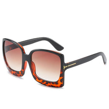 Load image into Gallery viewer, Fashion Oversized Women Square Big Frame Graduent Woman and Lady Sunglasses Brand Designer with  UV400 Protection gafas de sol mujer
