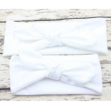 Load image into Gallery viewer, Modern Mother &amp; Daughter Rabbit Ears Bow Hair Bands Cloth Headband Bowknot Headwear Bow
