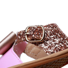 Load image into Gallery viewer, Baby Kids Girl Sandals Pre Walker Newborn PU Leather Soft Sole Shoes Bowknot Girls Shoes

