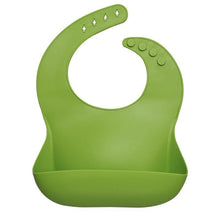 Load image into Gallery viewer, Silicon Breastplate Baby Bib Waterproof Solid Infant Bandana Bibs Newborn Feeding Burp Cloth Bib For Kids
