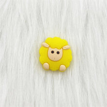Load image into Gallery viewer, 5pcs Animals Cartoon Silicone  Teething  Sheep   For Children Newborn Baby Teether For Teeth
