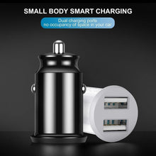 Load image into Gallery viewer, Dual USB 4.8A Car Charger Mobile Phone Portable Adapter In Car Smartphone Quick Charge
