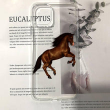 Load image into Gallery viewer, Beauty Horse Phone Case For Iphone 13 11 12 Pro Xs Max 8 7 6 6s Plus X 5s Se 2020 Xr Case Slim Profile Cute Printed Designer Snap On Case
