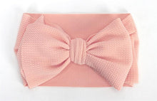 Load image into Gallery viewer, Luxury Modern printed Baby Girls Bow Hairband Turban Knot  Headband Girl Headwear Newborn Girl Turban Hairband For Girls
