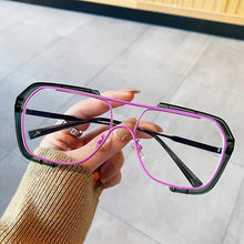 Load image into Gallery viewer, Oversized Sunglasses Women Fashion Sun Glasses For Women Brand Designer Vintage Glasses Men Square Sunglasses Men Metal Eyewear
