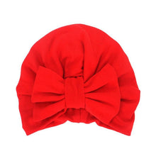 Load image into Gallery viewer, Modern Trend Stylish Baby Hat for Girls Big Bow Turban Baby Cap Accessories In Great Design
