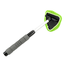 Load image into Gallery viewer, Window Scraping Mist Eliminator Microfiber Car Window Cleaner Telescopic Window Glass Cleaner Car Windshield Cleaning Brush
