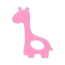 Load image into Gallery viewer, New  Cute Giraffe Appease Teether Toy Teething Chew Toddler Silicone  Natural Organic Food Perfect For Baby Boys and Girls

