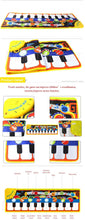 Load image into Gallery viewer, Baby Electronic Music Piano Play Mat Multi-function 8 Instruments Mode Musical Carpets For Kids

