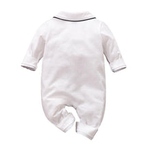 Load image into Gallery viewer, Newborn Baby Girl Boy Rompers Cotton Autumn Spring Infant Toddler Jumpsuit With Collar Pocket In Modern Style

