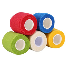 Load image into Gallery viewer, 1Pc Disposable Self Adhesive Elastic Bandage for Handle Non-Slip Tattoo Machine Grips Cover Wrap Tape Permanent Tattoo Supplies
