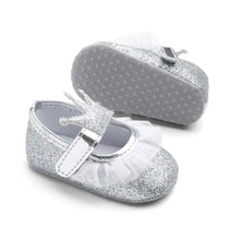 Load image into Gallery viewer, Newborn Infant Baby Girls Shoes Toddler Kids Princess Crown Glitter Design Shoes Soft Sole Anti-slip
