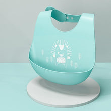 Load image into Gallery viewer, Trend NEW Baby Adjustable Picture Waterproof Saliva Dripping Soft Silicone Bibs For Girls and Boys Kids
