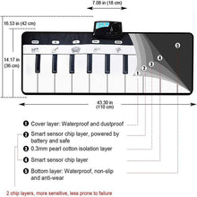 Load image into Gallery viewer, Electronic Musical Mat Carpets Keyboard Baby Piano Play Mat Toy Musical Instrument Music Toys Educational Toys Fro Kids
