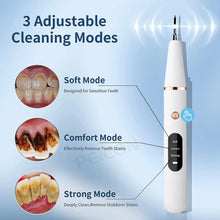 Load image into Gallery viewer, Ultrasonic Dental Scaler For Teeth Tartar Stain Tooth Calculus Remover Electric Sonic Teeth Plaque Cleaner Dental Stone Removal
