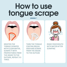 Load image into Gallery viewer, Silicone Tongue Scraper &amp; Cleaner Brush - Fresh Breath Oral Care Tool, 1/3/6/12 Pack
