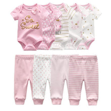 Load image into Gallery viewer, Solid Bodysuits Pants Baby Boy Clothes Clothing Sets 0-12M  Unisex Newborn Baby Pajamas Romper Jumpsuit For Boys and Girls Kids
