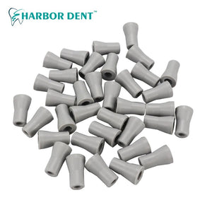 10 PCS Dental Saliva Ejector Weak Suction Strong Suck Rubber Snap Tip Adapter Replacement