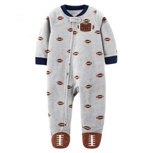 Load image into Gallery viewer, Home Love Romper Fleece Jumpsuit For Newborn Baby Boys And Baby Girl  New Born Baby Clothes
