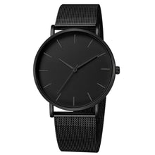 Load image into Gallery viewer, STEVVEX Women Watch Rose Gold  Style Women's Mesh Belt ultra-thin Fashion para Luxury Wrist Watches For Women and Girls
