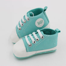 Load image into Gallery viewer, Classic Canvas Newborn Baby Boys Girls First Walkers Toddler Soft Sole Anti-slip Sneakers
