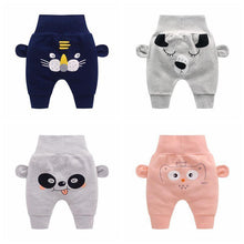 Load image into Gallery viewer, New Baby Fashion Long Pants Cartoon Animal Printing Baby Trousers Kid Wear Baby Pants  For Kids
