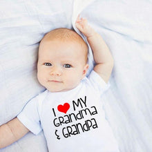 Load image into Gallery viewer, Printed Funny Newborn Baby Romper Infant Cotton with Short Sleeve for Baby Girl/Boy New Born Clothes For Kids

