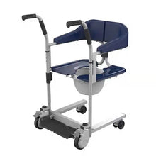 Load image into Gallery viewer, Transfer Medical Equipment Patient Transport Seat Height Adjustable Commode Seat Wheelchair Disabled Chair (RPM Medical)
