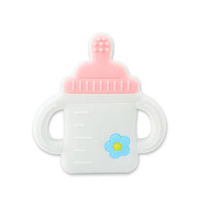 Load image into Gallery viewer, Baby Teethers Cartoon Animal Baby Teething Toy Penguin Silicone Teether Unicorn Pendant Raccoon Accessories
