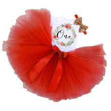 Load image into Gallery viewer, New Trend Dress For Baby Girls First 1st Birthday Baby Clothing Toddler Summer Clothes For Birthday Party
