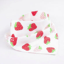 Load image into Gallery viewer, Baby Bibs Waterproof Triangle Cotton Cartoon Child Bibs Dribble Bibs Newborn Slabber Absorbent Cloth For Kids
