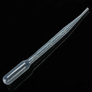 100Pcs 0.2/1/3ML Laboratory Tools Pipettes Plastic Disposable Graduated Pasteur Pipette Dropper Polyethylene Makeup Tools