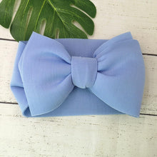 Load image into Gallery viewer, Modern Luxury Big Puff Bow Baby Girl Headbands for Girls Baby Turban Headband For Girls Baby
