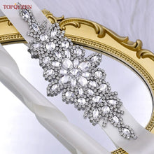 Load image into Gallery viewer, TOPQUEEN S01 Women&#39;s Belt Luxurious Bride Bridal Sash Rhinestone Applique Wedding Accessories for Evening Party Prom Gown Dress
