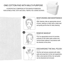 Load image into Gallery viewer, 100/200pcs Non Woven Gauze Sponge Multifunctional Skin Care Sponge Wound Care First Aid Makeup Remover Cleansing Face Body Care
