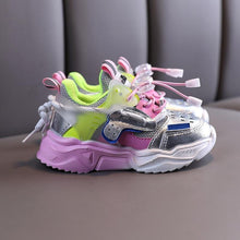 Load image into Gallery viewer, Baby Girls Boys Casual Shoes Soft Bottom Non-slip Breathable Outdoor Fashion Kids Sneakers Children Sports Shoes
