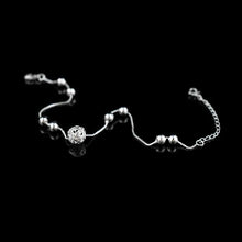 Load image into Gallery viewer, Hot Sale Fashion 925 Sterling Silver Anklet Chain Hollow Ball Pendant Anklets Bracelet Chain For Women&#39;s Wedding Jewelry Gift
