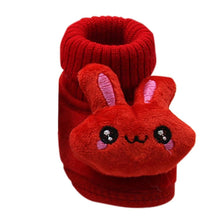 Load image into Gallery viewer, Newborn Baby Shoes Non-slip Crib First Walker Soft Material Comfortable Winter Boots Baby Autumn Shoes
