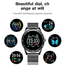 Load image into Gallery viewer, Modern Luxury New Smart Watch For Men and Women LED Color Screen And With Heart Rate Blood Pressure Tracker With  Multi-Function Mode Sport Smartwatch fitness Tracker
