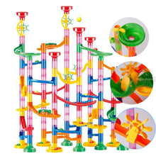 Load image into Gallery viewer, Marble Run Race Track Building Blocks 3D Maze Toy
