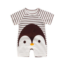 Load image into Gallery viewer, Infant Jumpsuit Summer Romper Cartoon Animal Print Girl  and Boy Cotton Suit Newborn Romper Design
