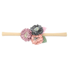 Load image into Gallery viewer, Handmade Luxury Pearl Baby Headbands Bundle Nylon Elastic  Newborn Hair Accessories for Girls Kids
